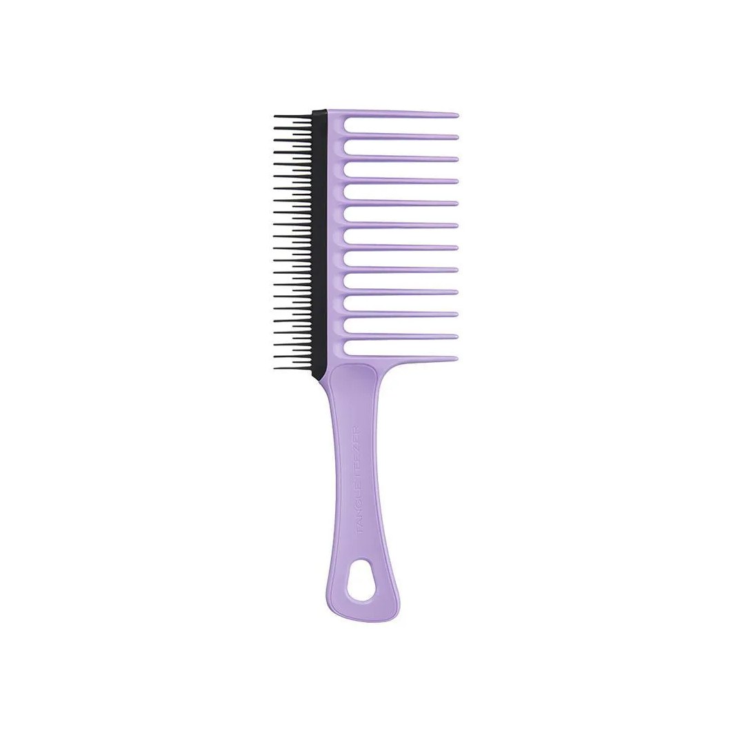 Tangle Teezer Combs Wide Tooth Pente para Desembaraçar Lilas E Preto