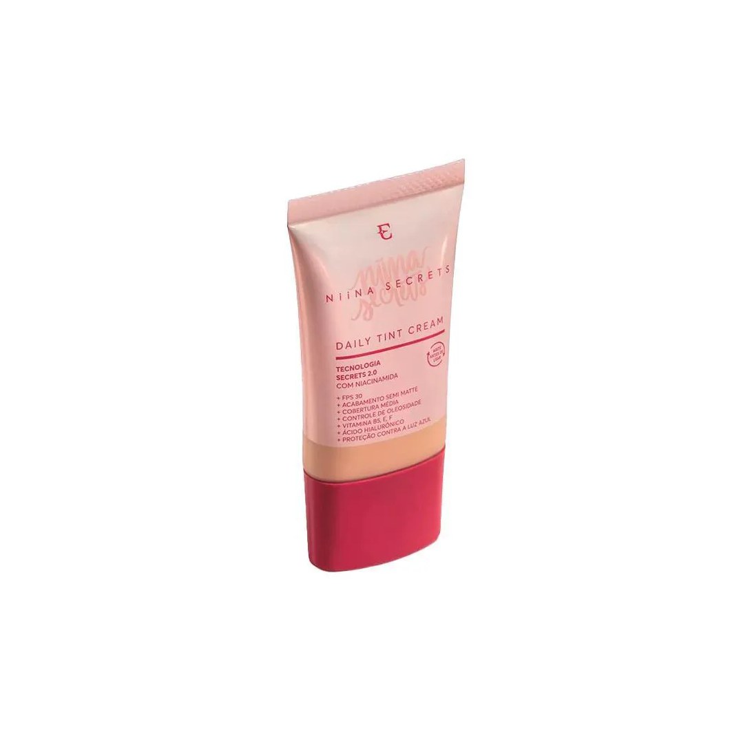 Eud Niina Secrets Daily Tint Cream Base Líquida Matte Cor 0 25ml
