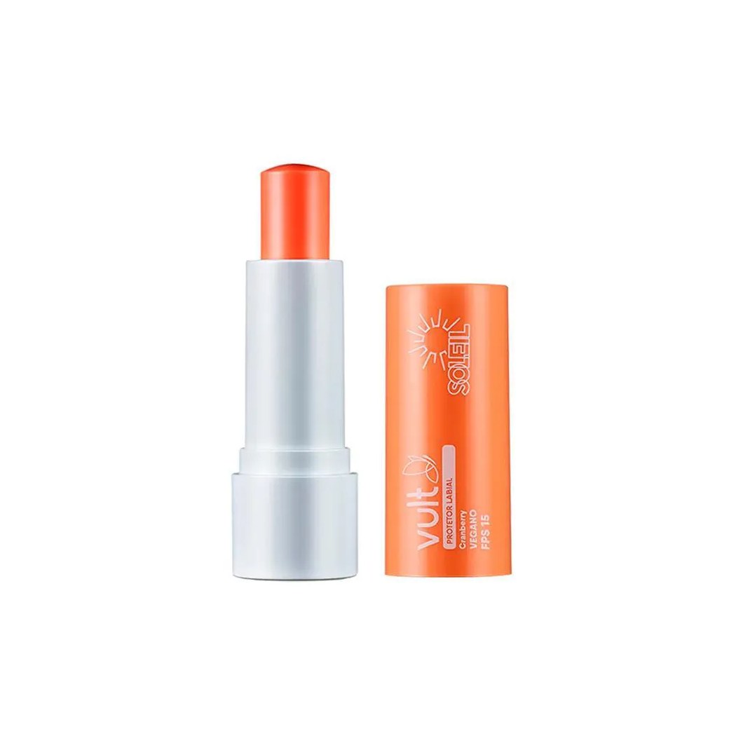 Vult Soleil Fps 15 Cranberry Lip Balm Hidratante 3,6g