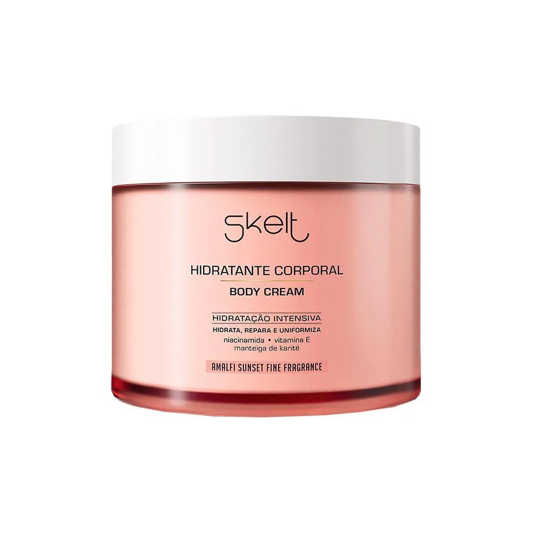 Skelt Niacinamida Skelt Skin & Body Care Body Cream Sunset Creme Hidratante Corporal 200g