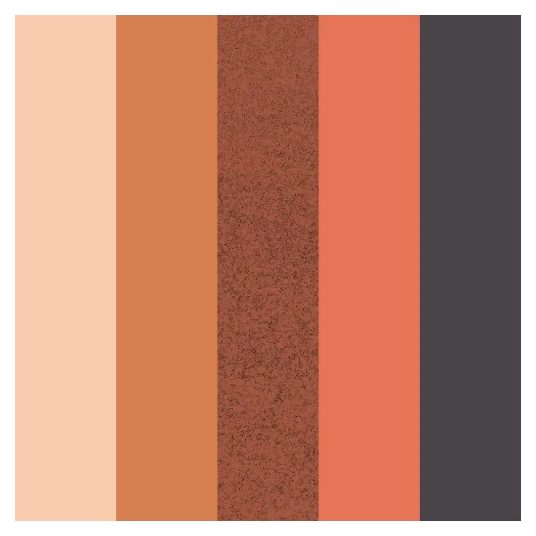Vult Essentials Neutrals 5 Shades Paleta de Sombra em Pó 3g
