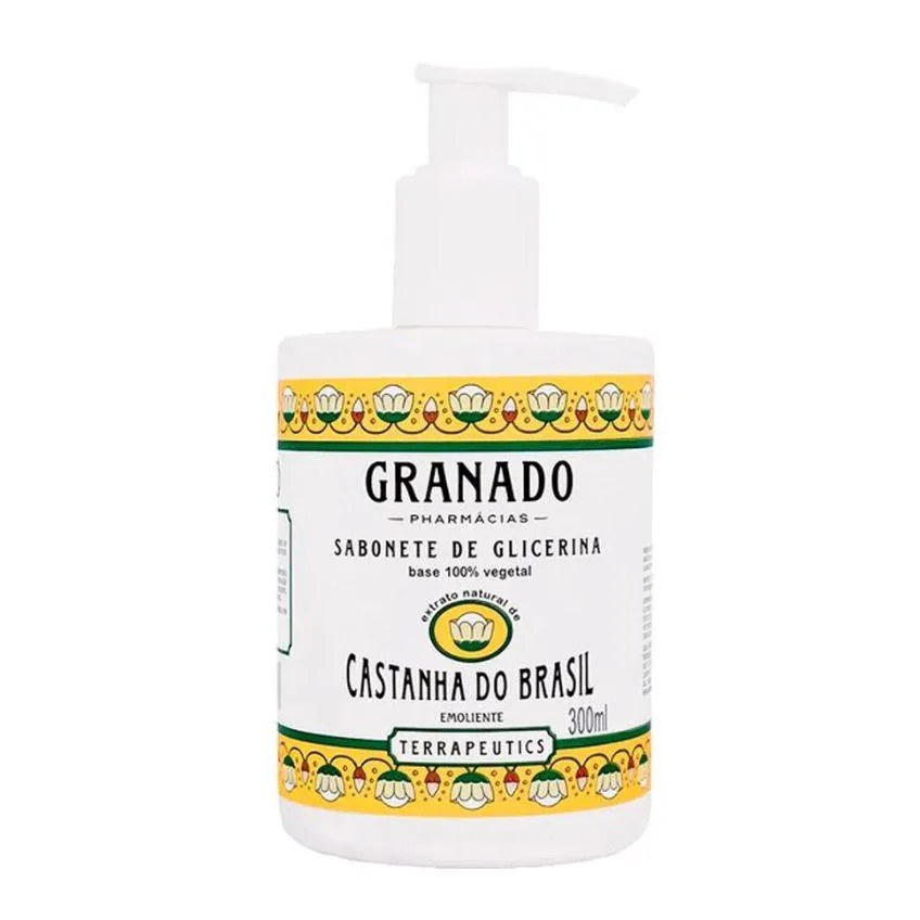 Sabonete Líquido Terrapeutics Castanha 300 Ml - Granado