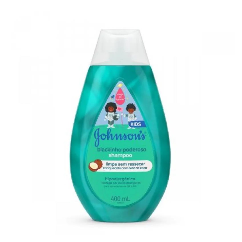 Shampoo Johnsons Baby Blackinho Poderoso 400ml