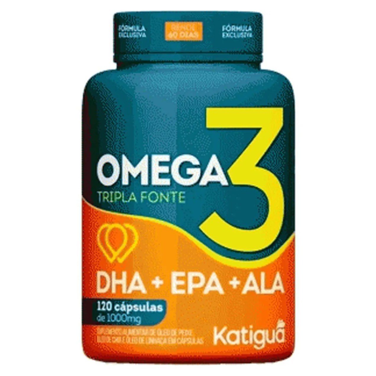 Ômega 3 Tripla Fonte - 120 cápsulas – Katiguá