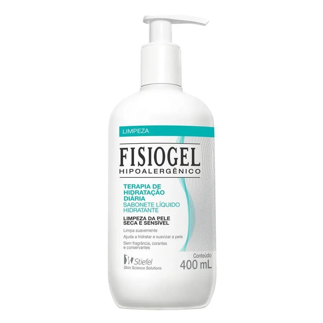 Fisiogel Hidratação Diária Pele Seca E Sensível Sabonete 400ml