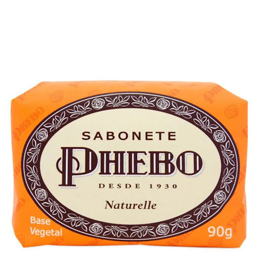 Sabonete em Barra Phebo Tradicional Naturelle 90g