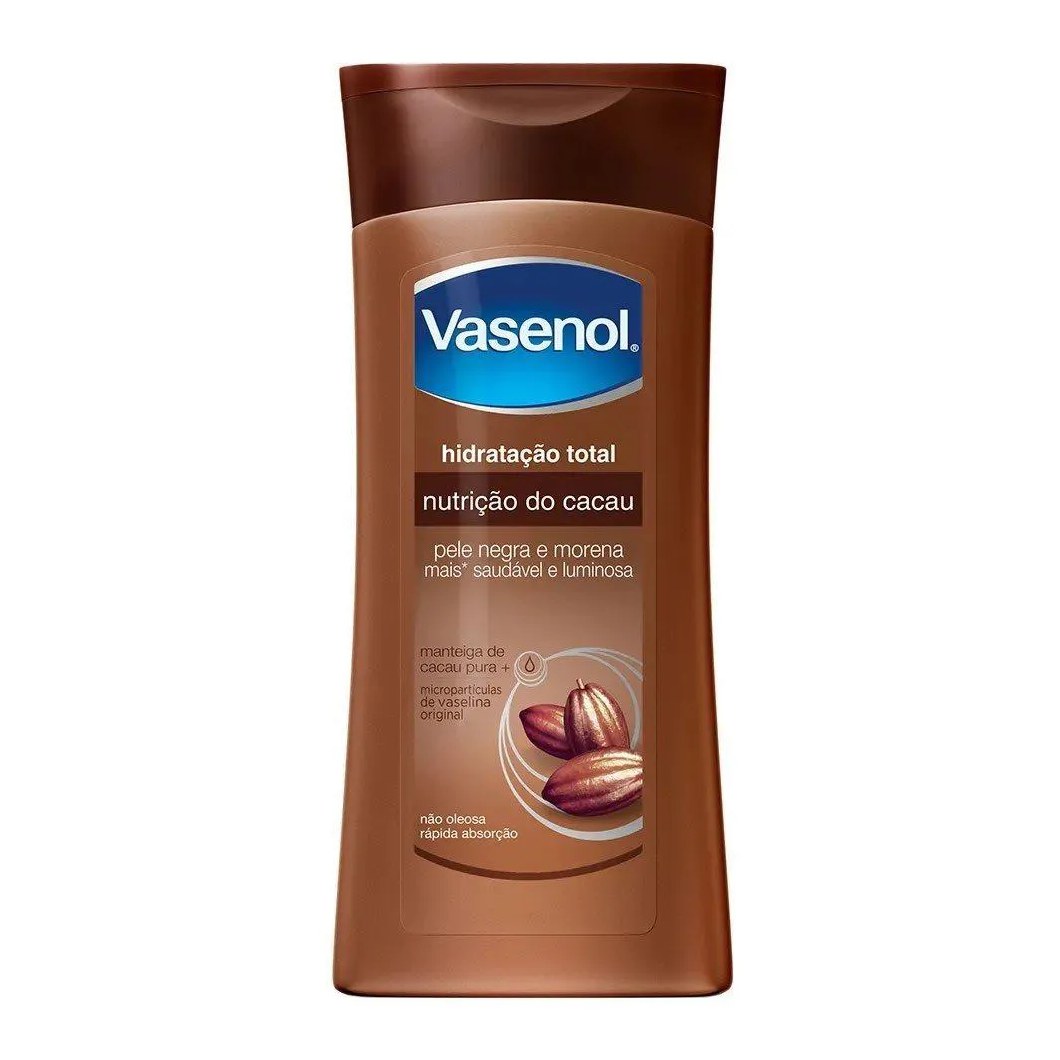 Loção Hidratante Vasenol Nutrição do Cacau 400ml