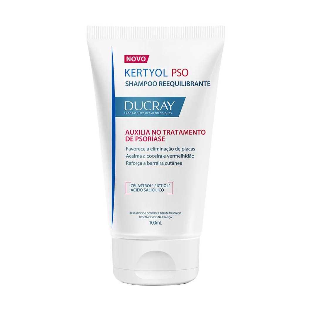 Ducray Kertyol Pso Shampoo Reequilibrante - 100ml