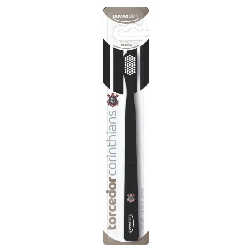 Escova Dental Torcedor Corinthians Powerdent
