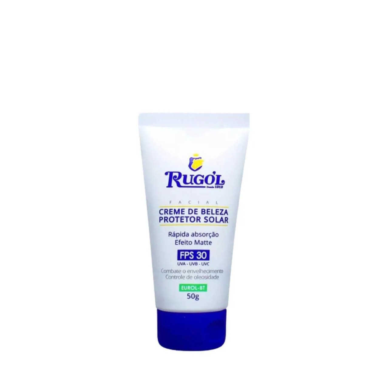 Creme de Beleza Rugol com Protetor Solar Fps30 - 50g