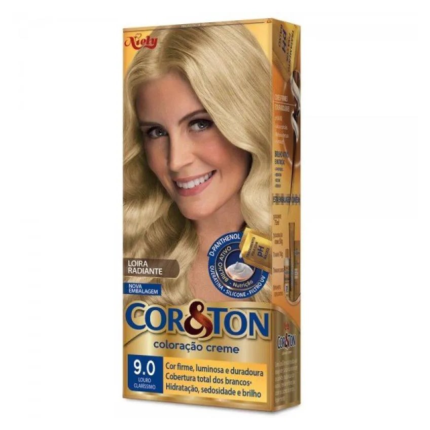 Tint Cor E Ton 9.0 Louro Clariss