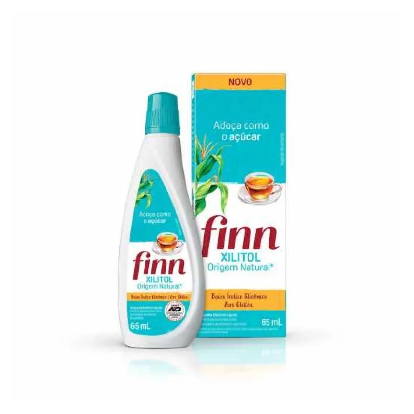 Adoçante Líquido Finn Xilitol 65ml