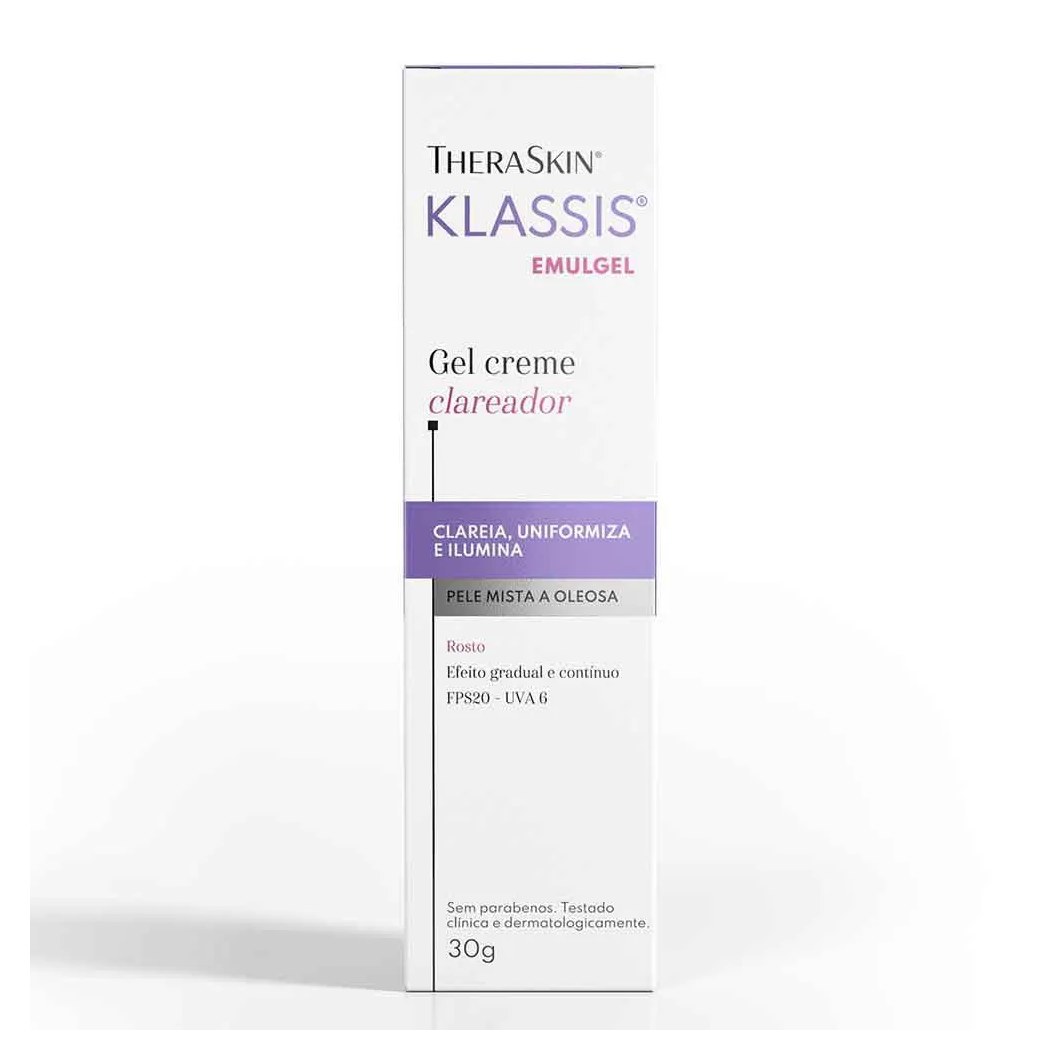 Klassis Emulgel Da Pele Fps20 com 30G