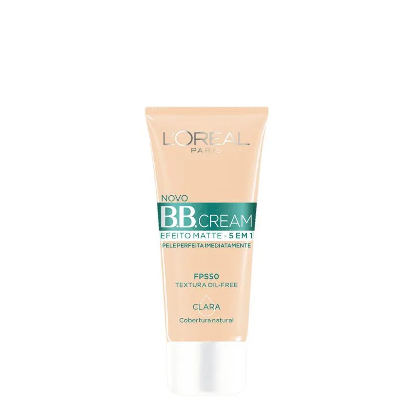 L´oréal Paris Bb Cream 5 em 1 Efeito Matte Fps50 Clara 30g
