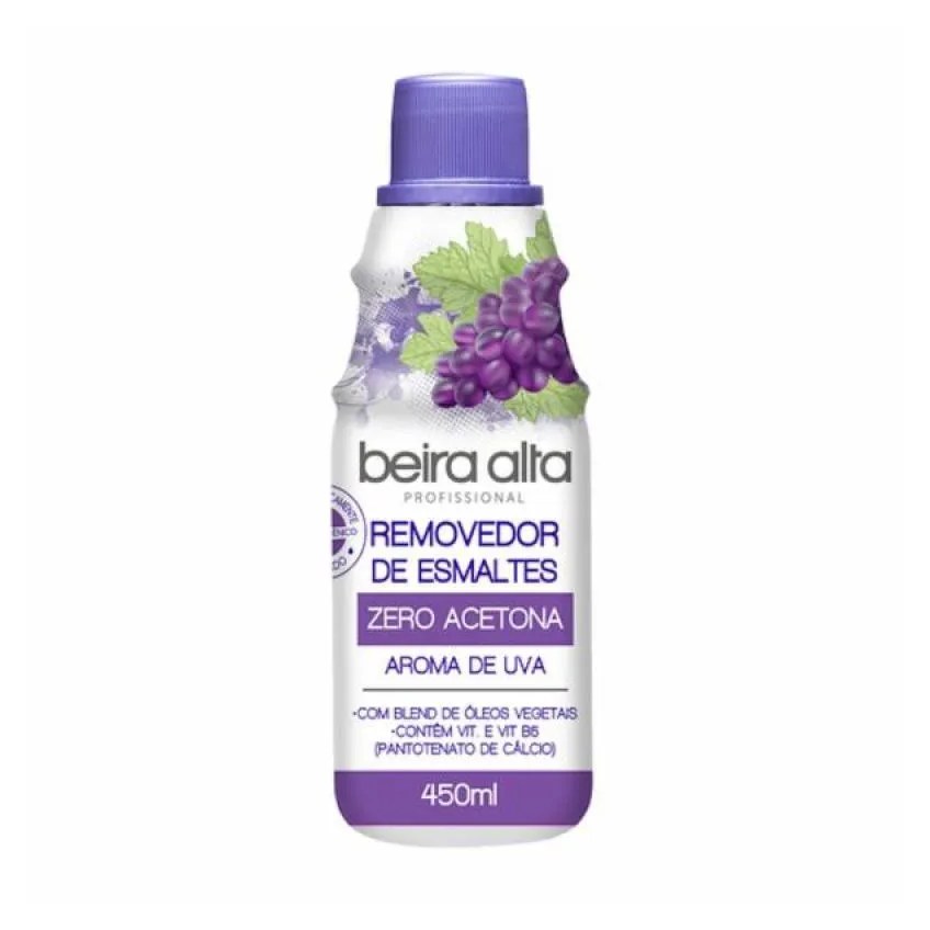 Removedor de Esmalte Beira Alta Aroma Uva 450ml