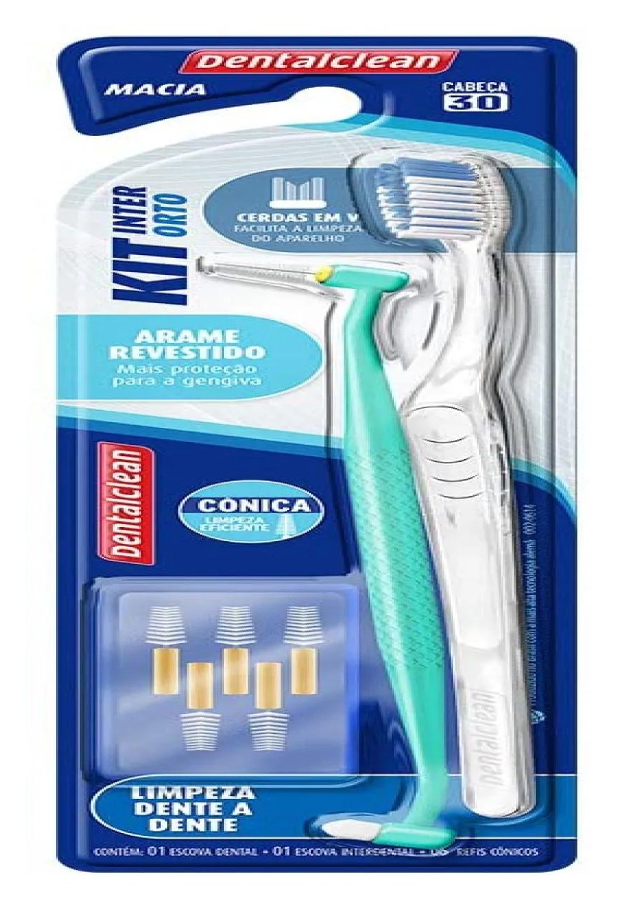 Kit Dental para Aparelhos com Escovas Interdentais