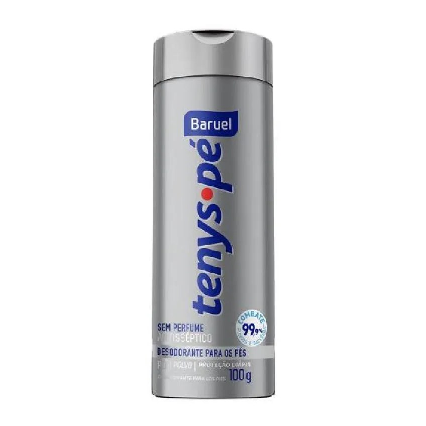 Talco Antissépticotenys Pé sem Perfume 100g