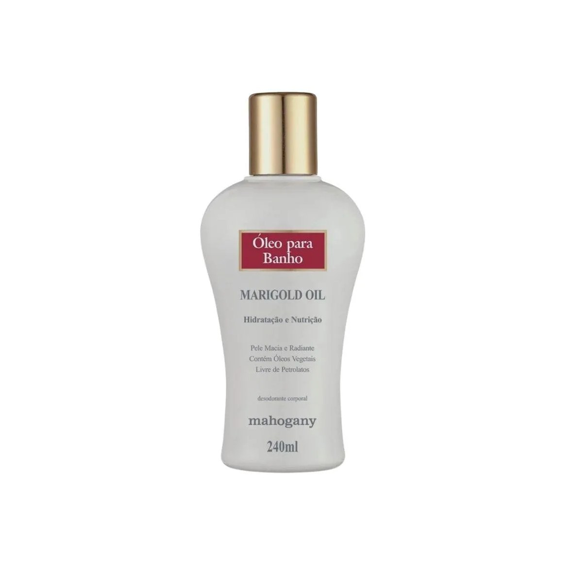 Mahogany óleo para banho marigold 240ml