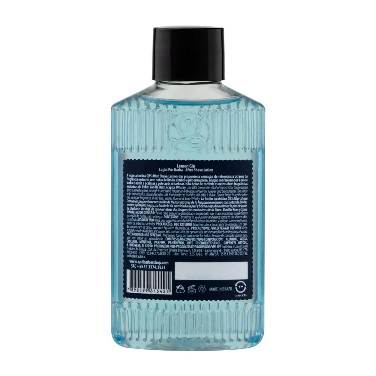 Loção Pós Barba QOD Lemon Gin 100ml