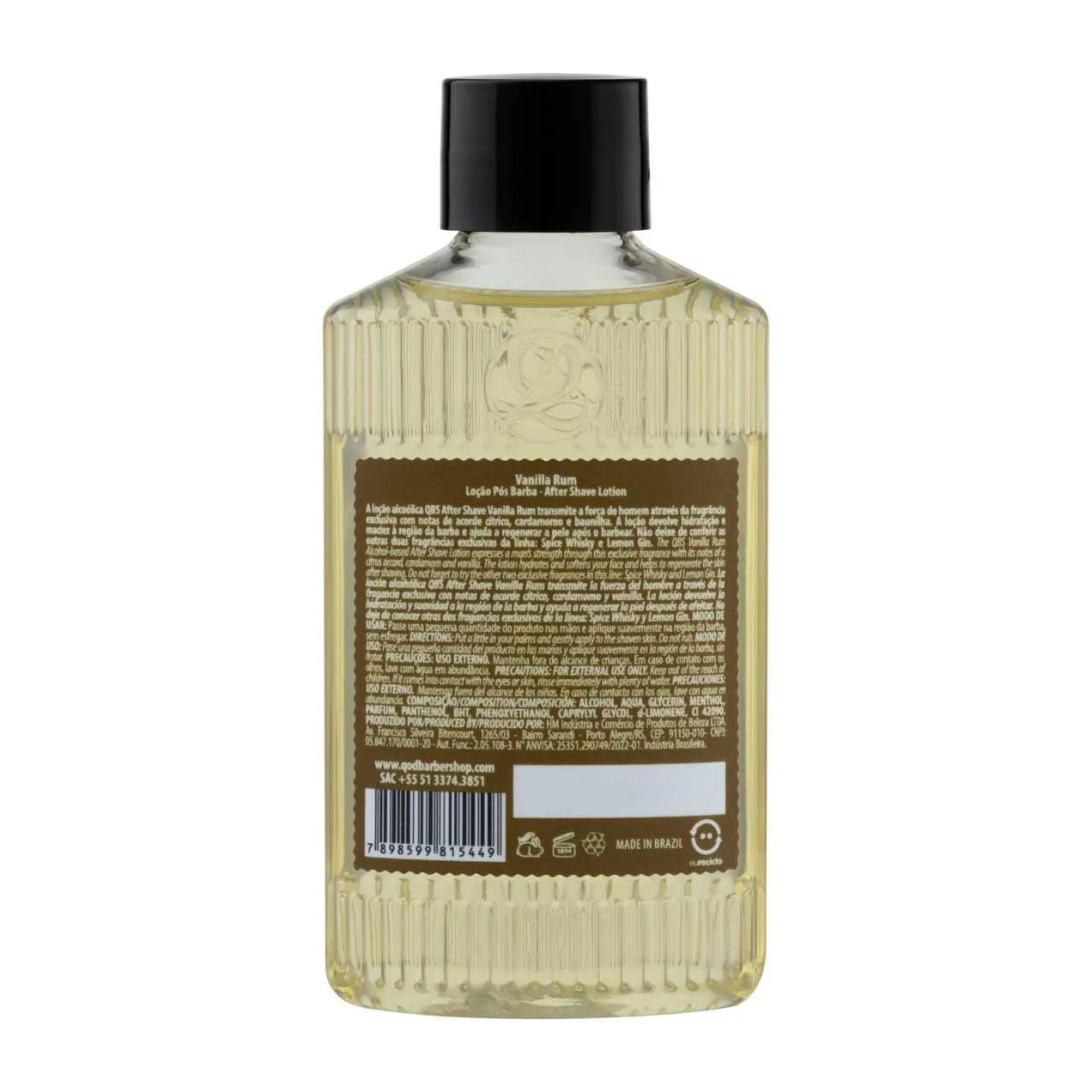 Loção Pós Barba QOD Vanilla Rum 100ml
