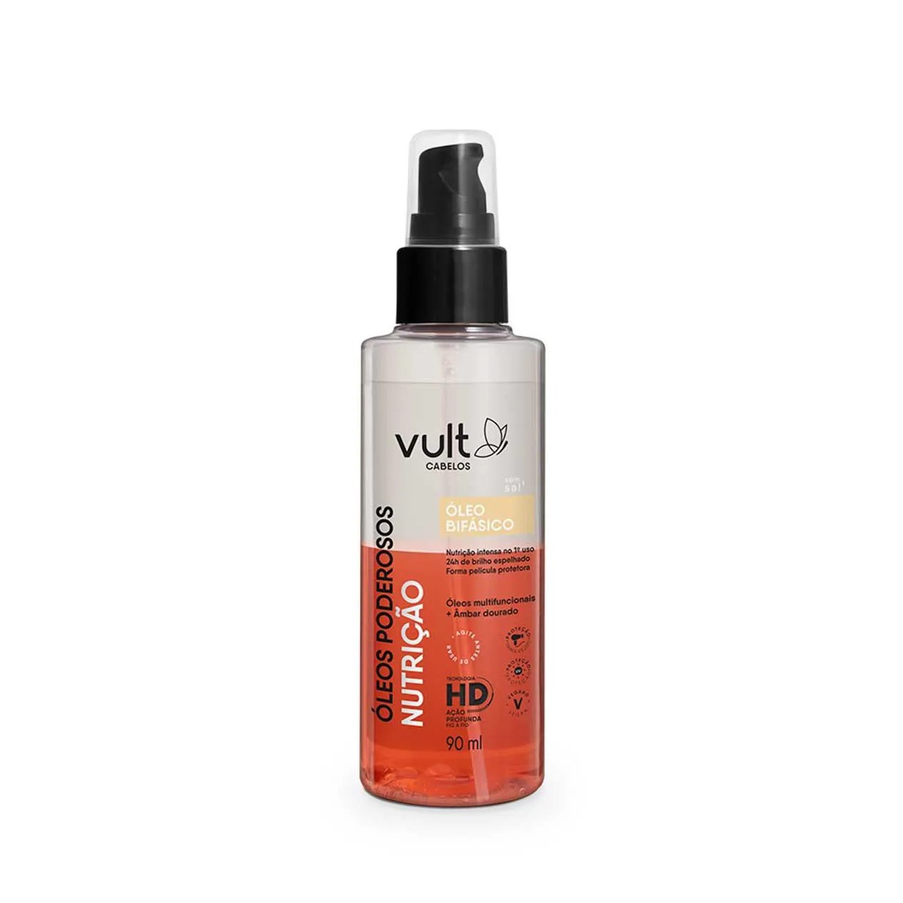 Óleo Capilar Bifásico Vult Óleos Poderosos 90ml