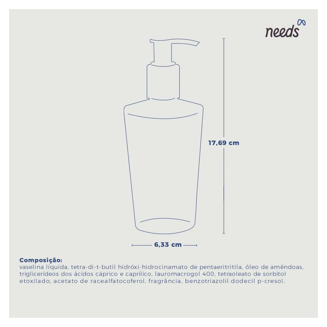 Óleo Demaquilante Needs Hidratação Equilibrada 150ml