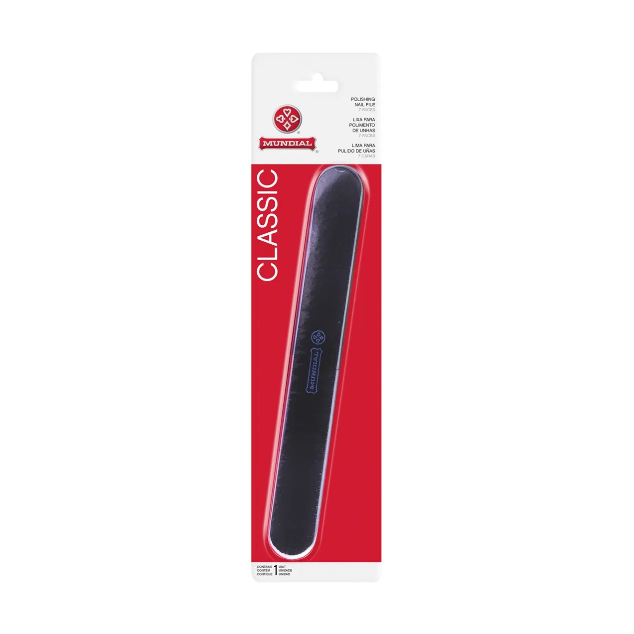 Lixa Polidora de Unhas 7 Faces Classic Mundial BC-143