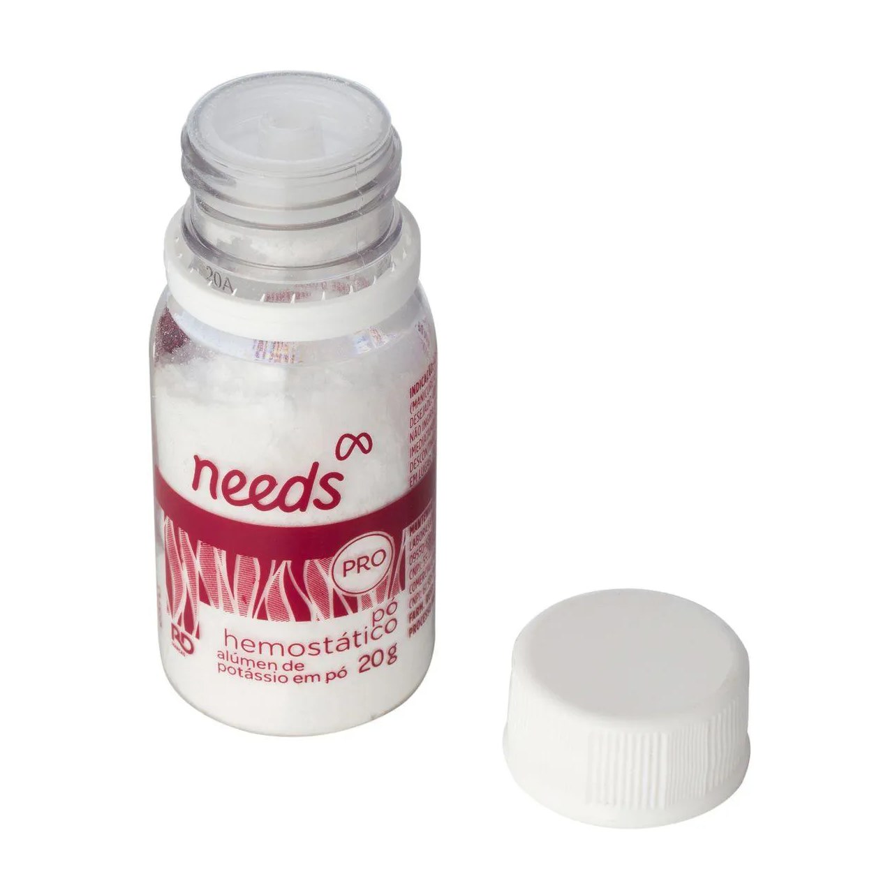 Pó Hemostático Needs PRO Alúmen de Potássio 20g