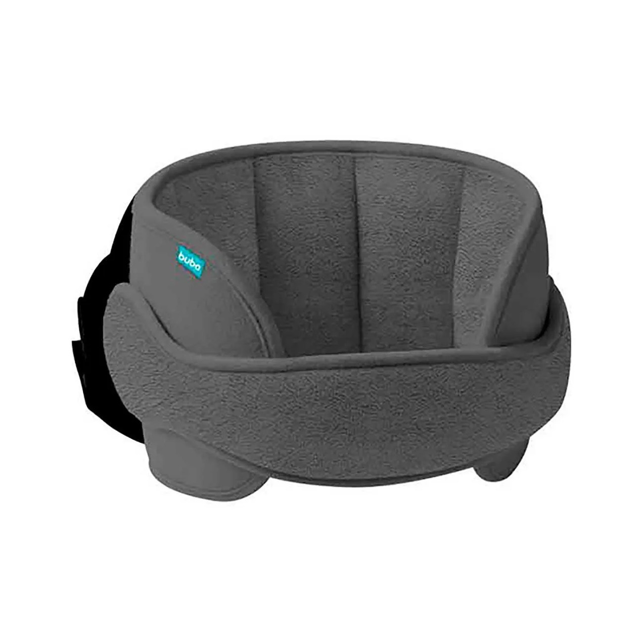 Apoio de Cabeça para Assento de Carro Buba Baby Cinza Escuro 1 Unidade