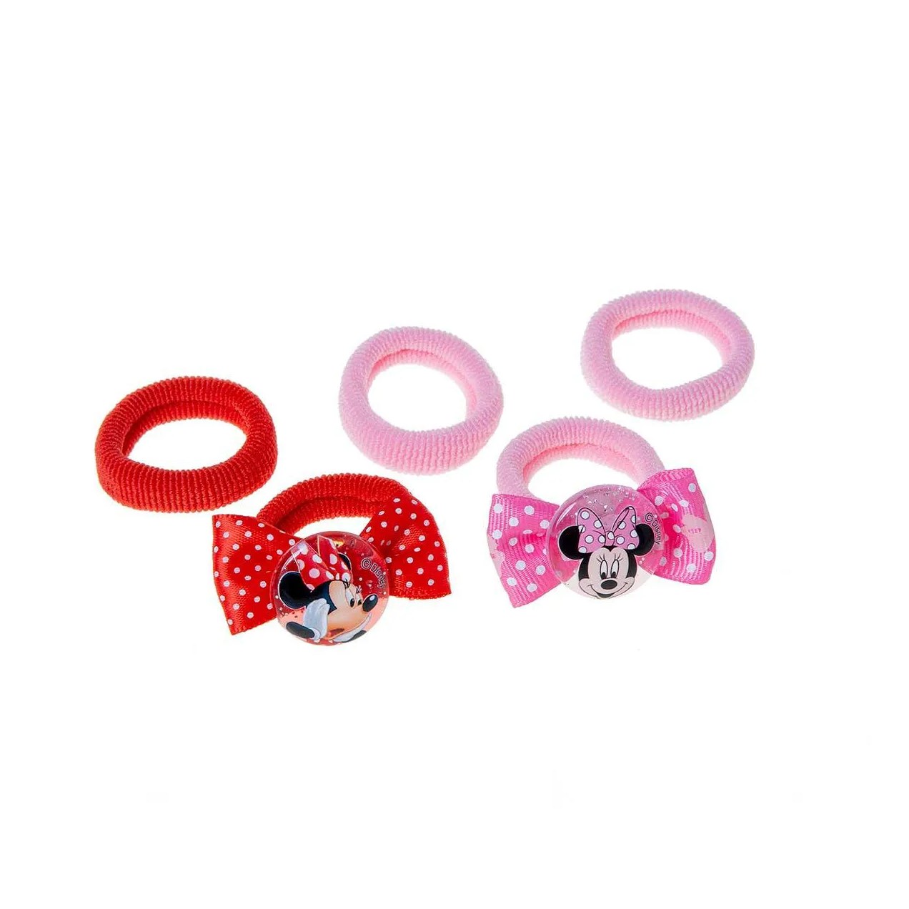 Elástico de Cabelo Marco Boni Duo Elástico Disney Minnie - 5 unidades