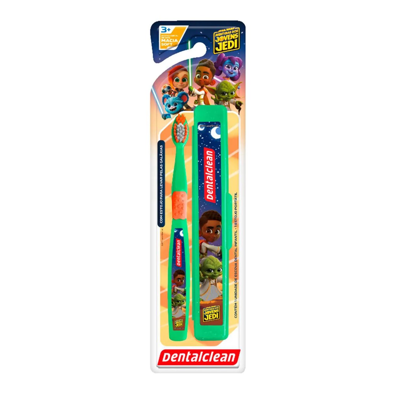 Escova de Dente Infantil GUM Miraculous Timer Light Macia