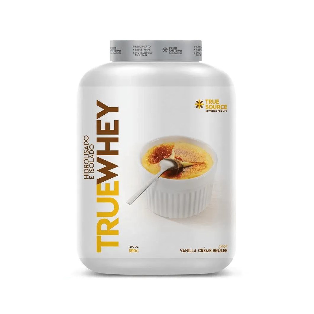 Proteína True Whey Creme Brulee True Source 1810g