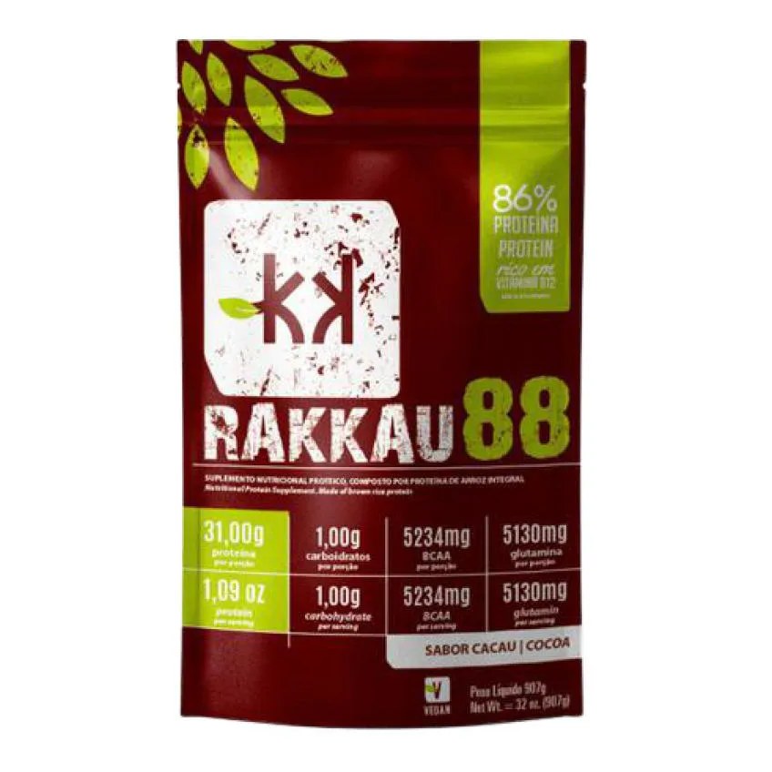 Proteína Vegetal Rakkau 88 Cacau 907g