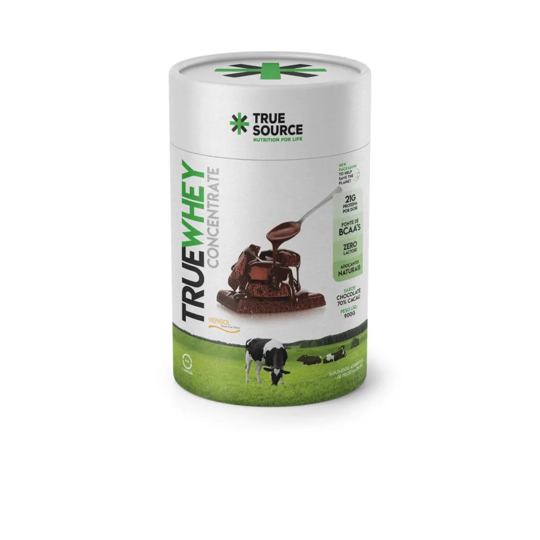 Proteína True Source True Concentrate Zero Lactose Chocolate 900g