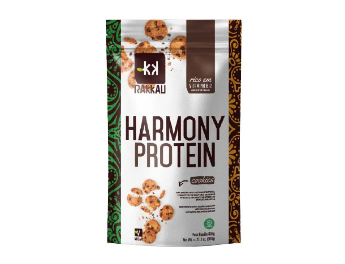 Suplemento Rakkau Vegana Harmony Protein Cookies 600g