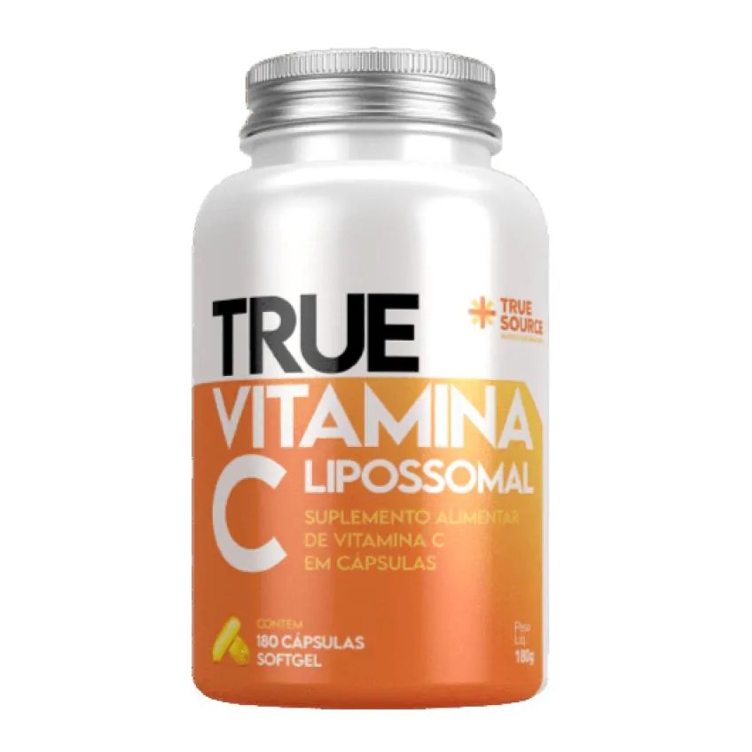 Vitamina C Lipossomal True Source 180 cápsulas