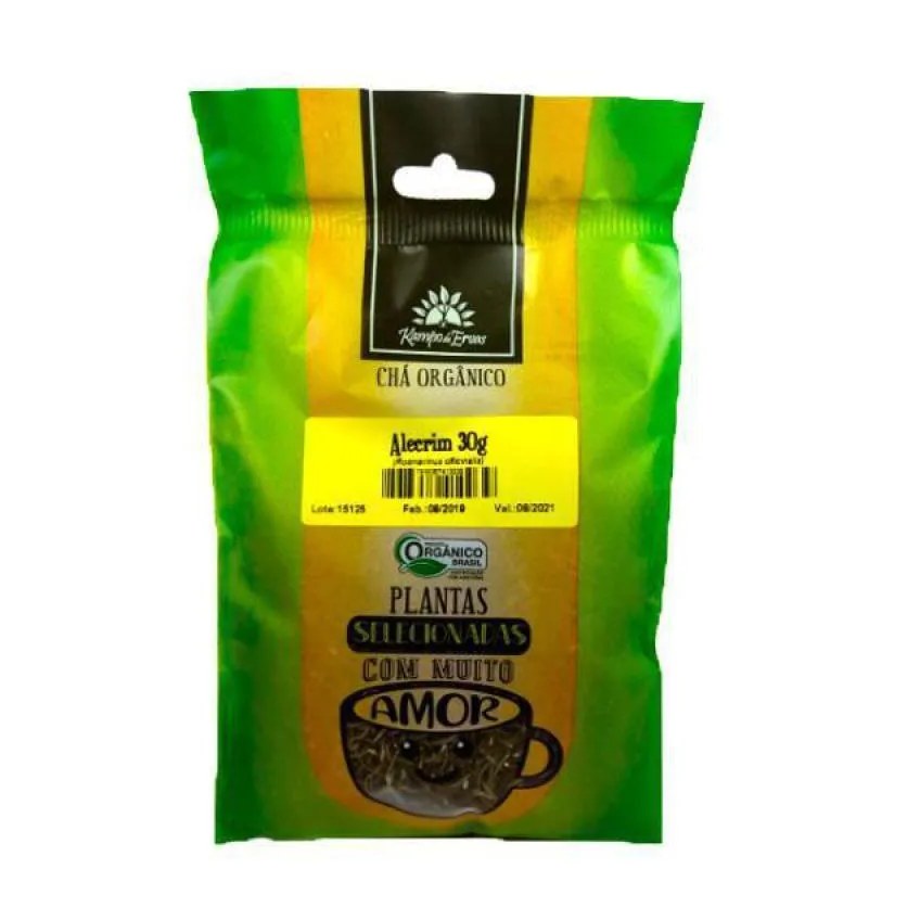 Chá de Alecrim Orgânico Kampo de Ervas 30g