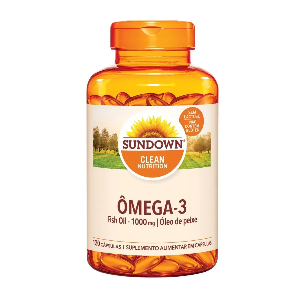 Suplemento Alimentar Sundown Ômega 3 1.000mg 120 Cápsulas