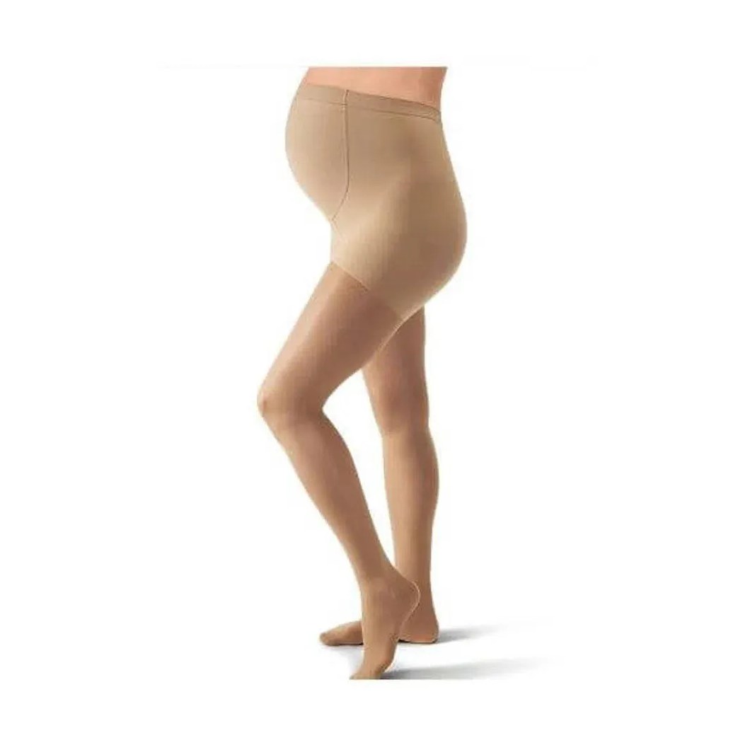 Meia Calça Gestante Compressão 20-30Mmhg - Ponteira Fechada - Natural - Jobst Ultra Sheer Materna Eg