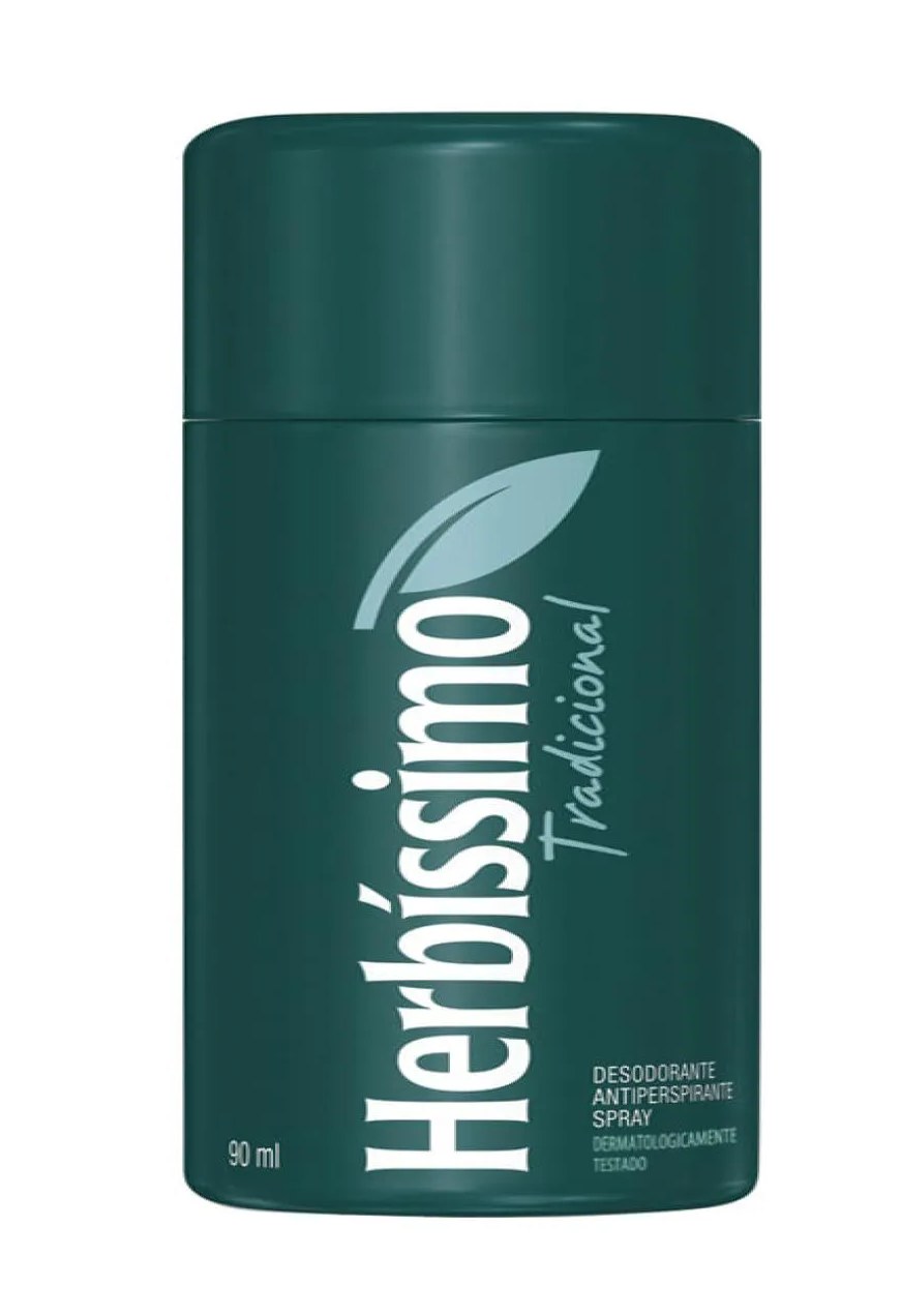 Desodorante Antitranspirante Spray Herbíssimo Tradicional 90ml