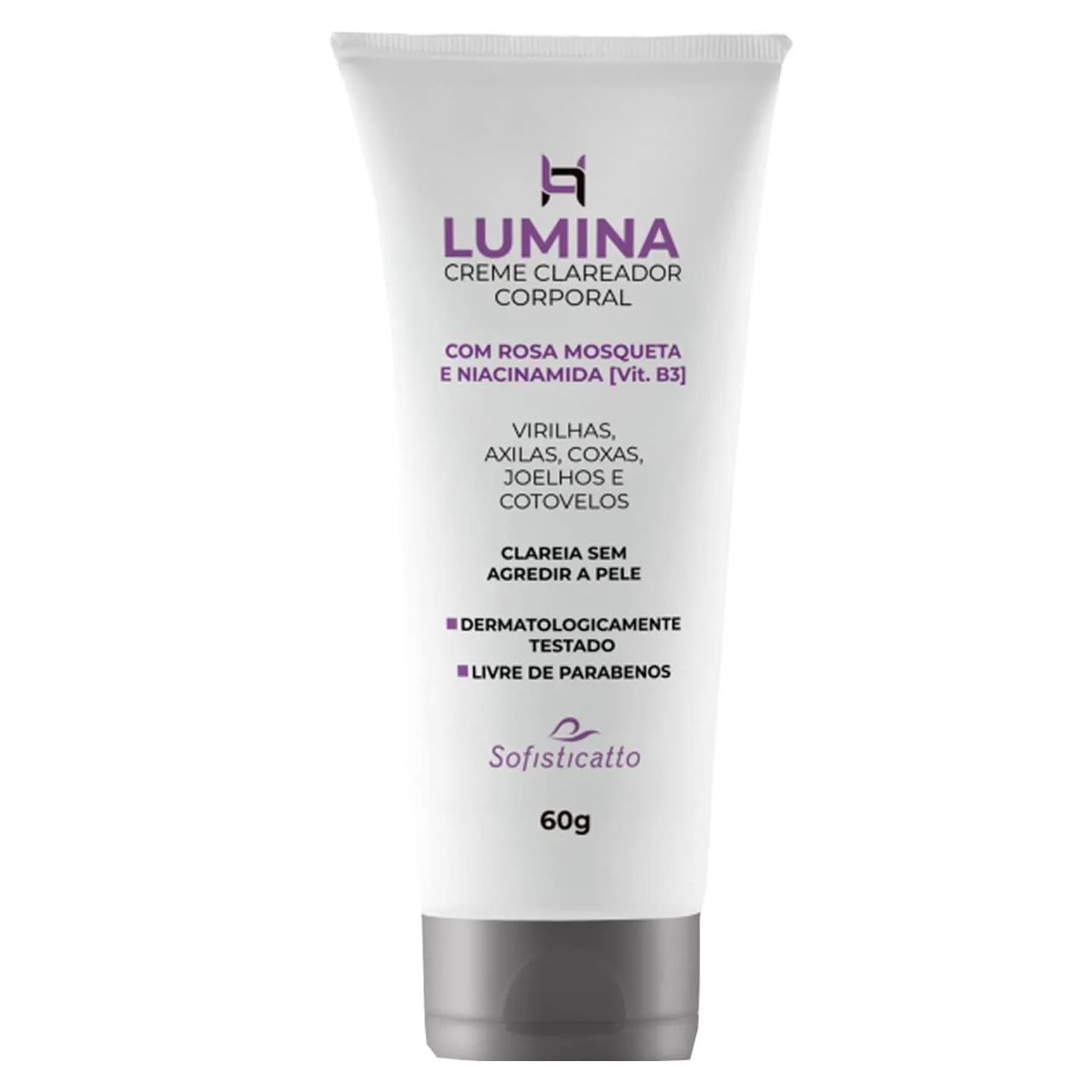 Lumima Clareador para Virilha e Axilas 60g Sofisticatto