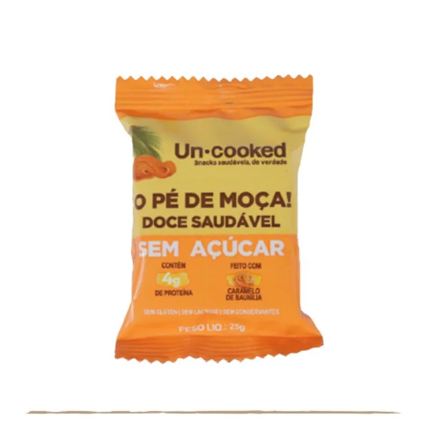 o Pé de Moça! Sem Glúten Vegano Uncooked 25g