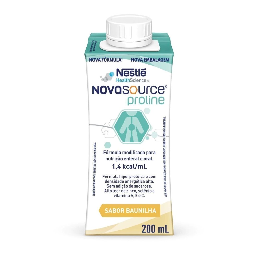 Nutrição Enteral E Oral Novasource Proline Baunilha 200Ml