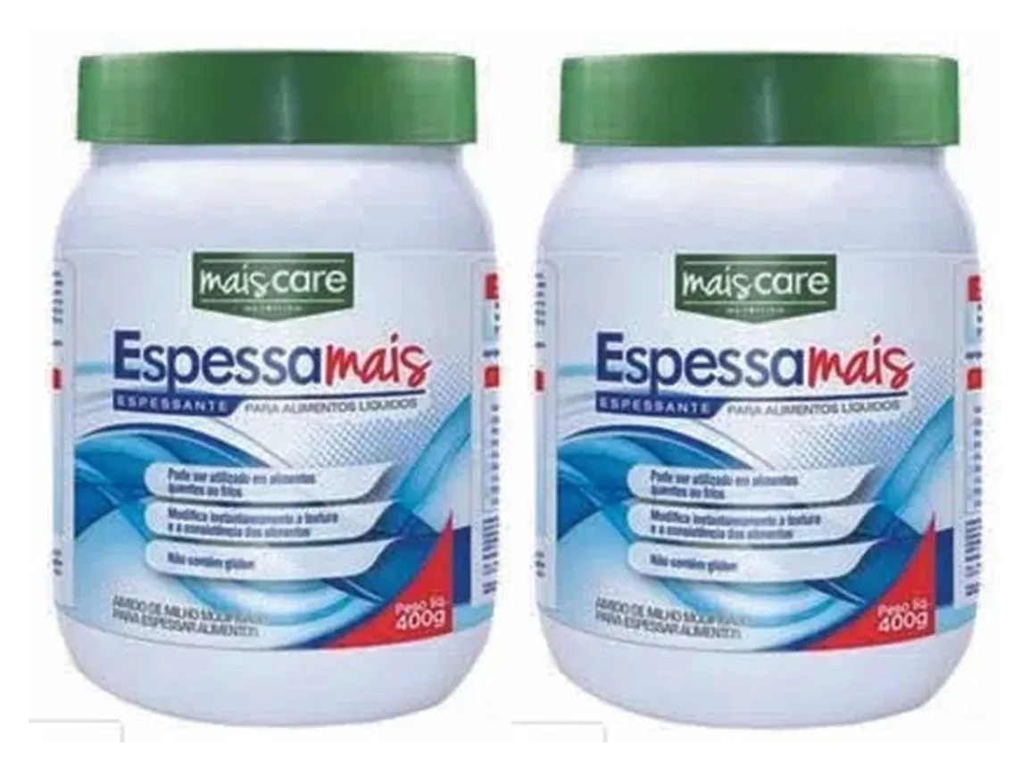 Kit 2uni Espessante Espessa Mais (2x 400gr) - Mais Care