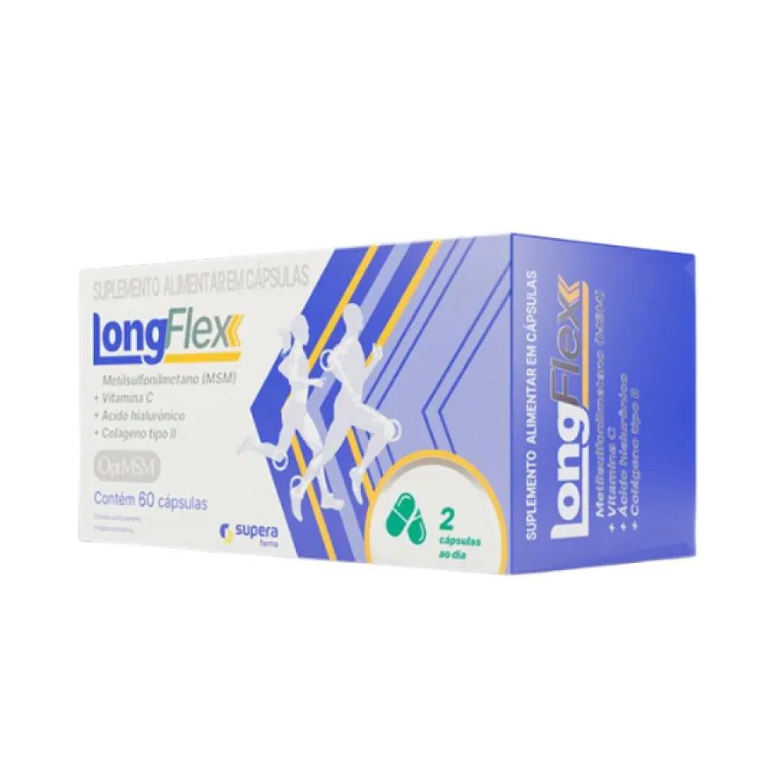 Longflex com 60 cápsulas - Supera