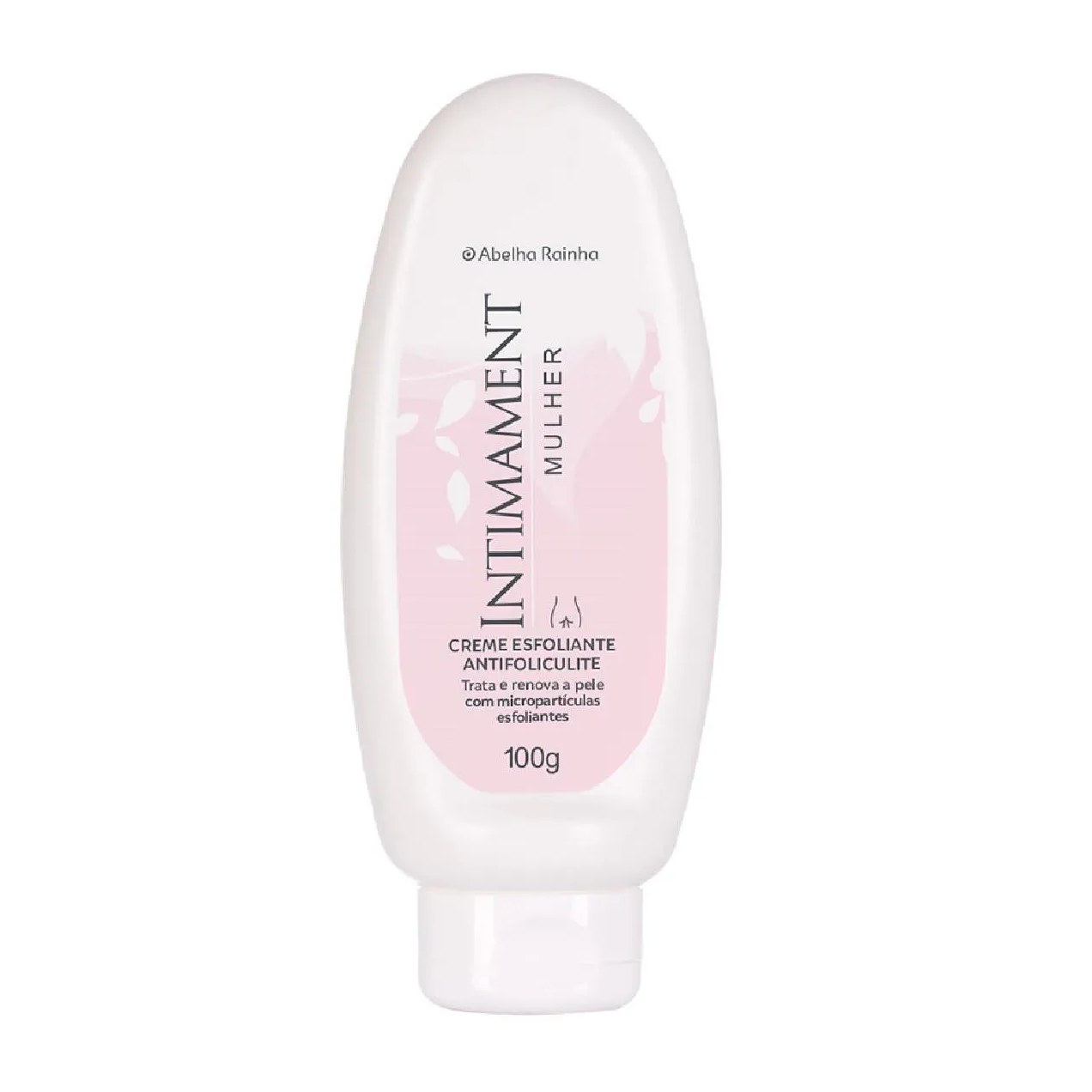 Creme esfoliante anti foliculite intimament mulher abelha rainha 100g