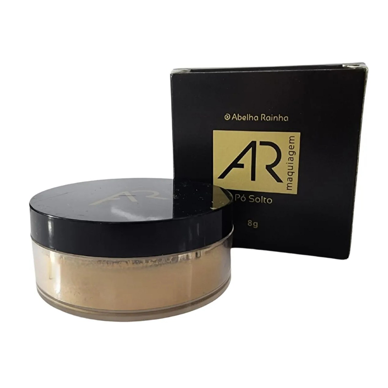 Pó Facial Solto Porcelana 04 Fps 15 Ar Maquiagem Abelha Rainha 8g