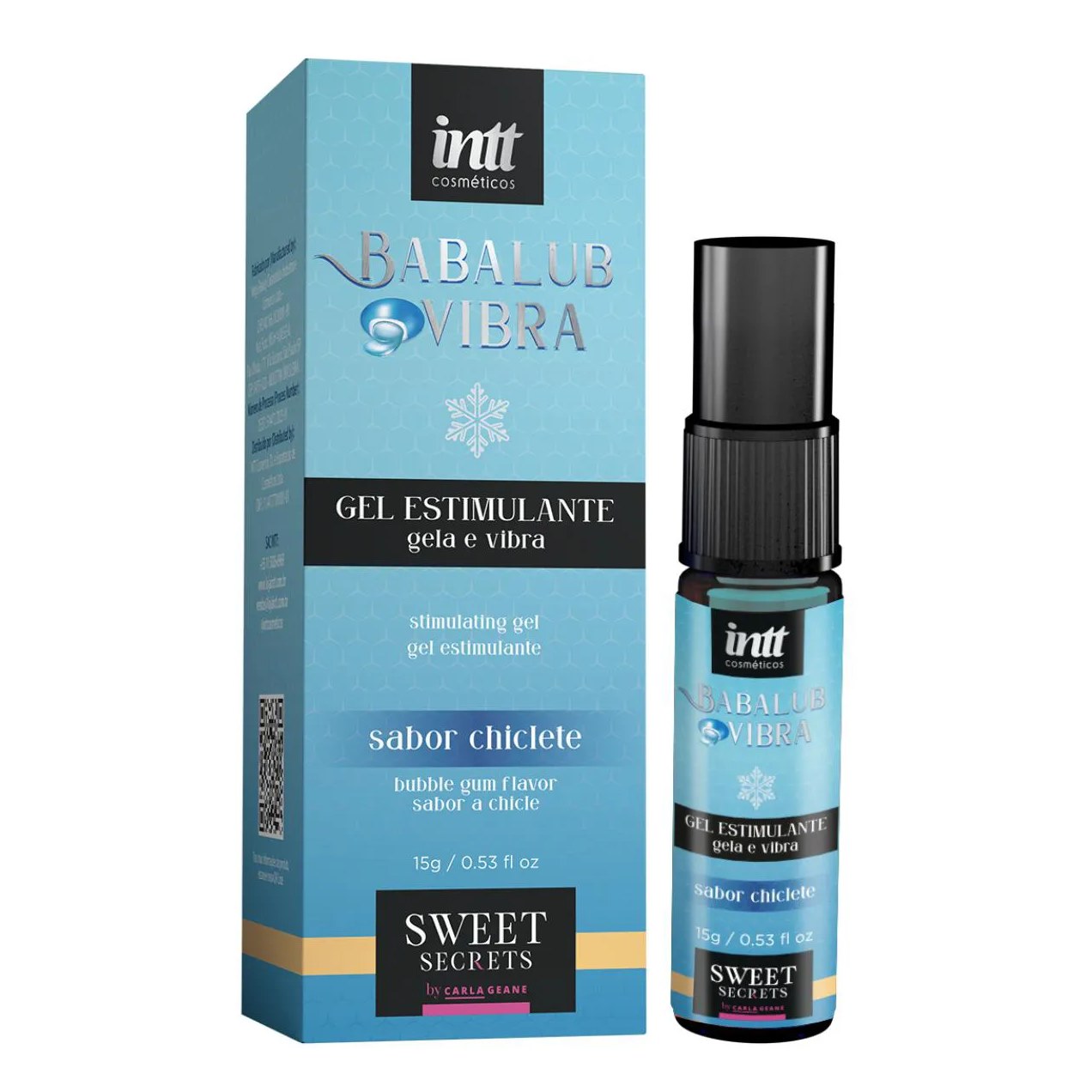 Excitante Babalub Vibra Ice - By Carla Geane - Intt