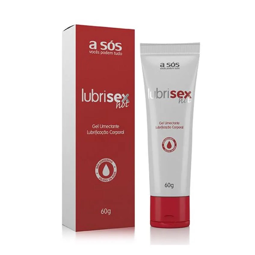 Gel Lubrificante com Aquecimento Lubrisex Hot 60g