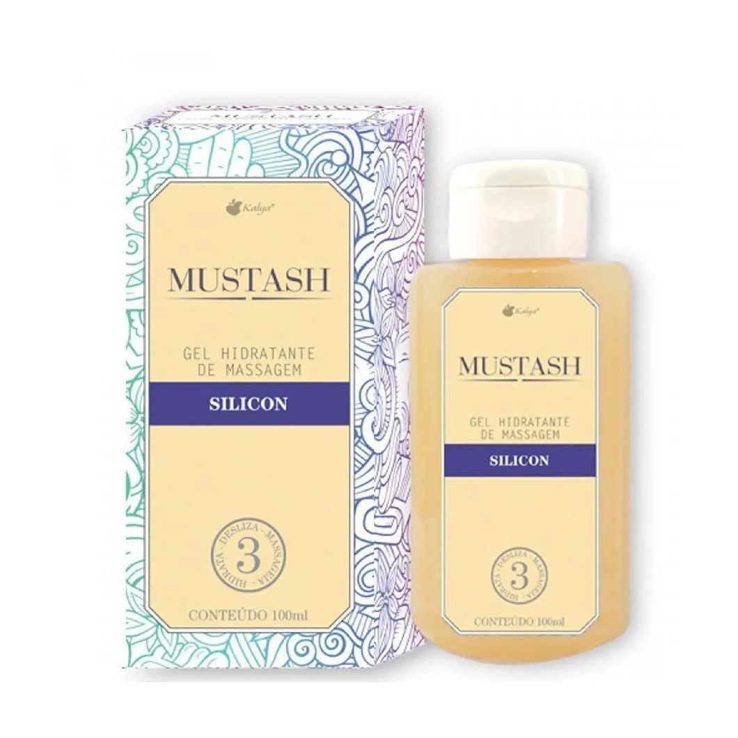 Gel para Massagem Siliconado Lubrificante - Mustash Silicon